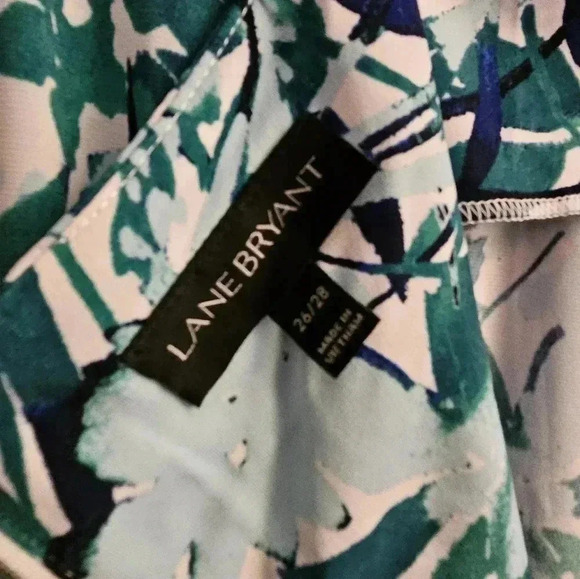 Lane Bryant Floral Sleeveless Dress PLUS SIZE (26/28) - Picture 4 of 6